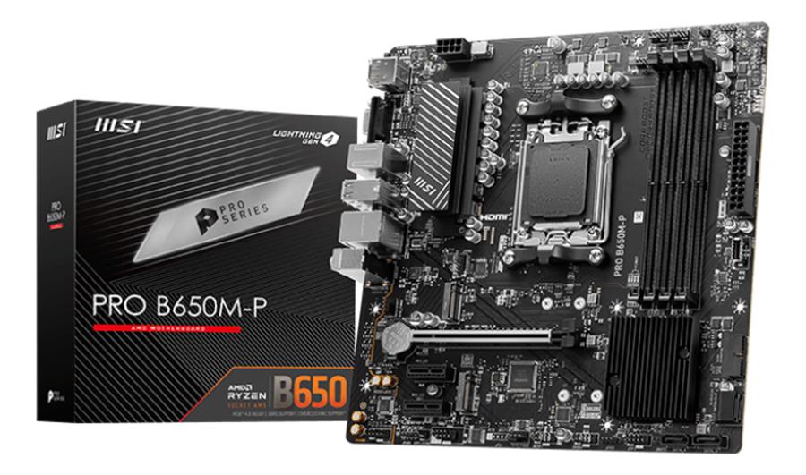 Mother MSI PRO B650M-P DDR5 AM5 (SERIES 7000/8000)